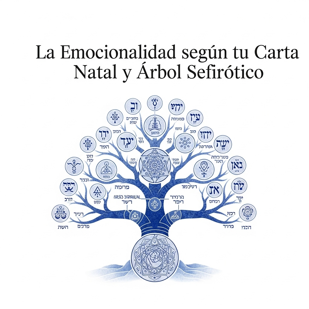 La Emocionalidad segun tu Carta Natal y Arbol Sefirotico